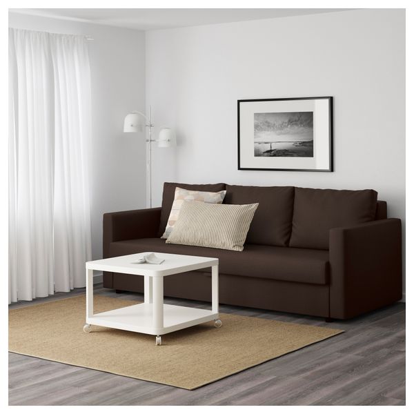 Диван-кровать 3-местный ФРИХЕТЭН, Шифтебу коричневый - фото 2