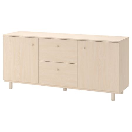 Сервант, под березу 180x79 см IKEA ERSNÄS ЭРСНЕС 305.067.48