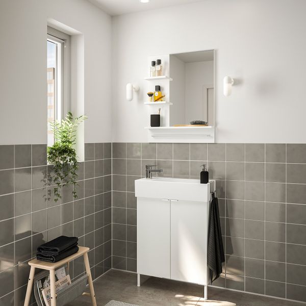 IKEA в интерьере ванной