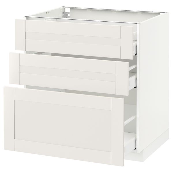 IKEA, вид спереди - схема-чертеж с размерами