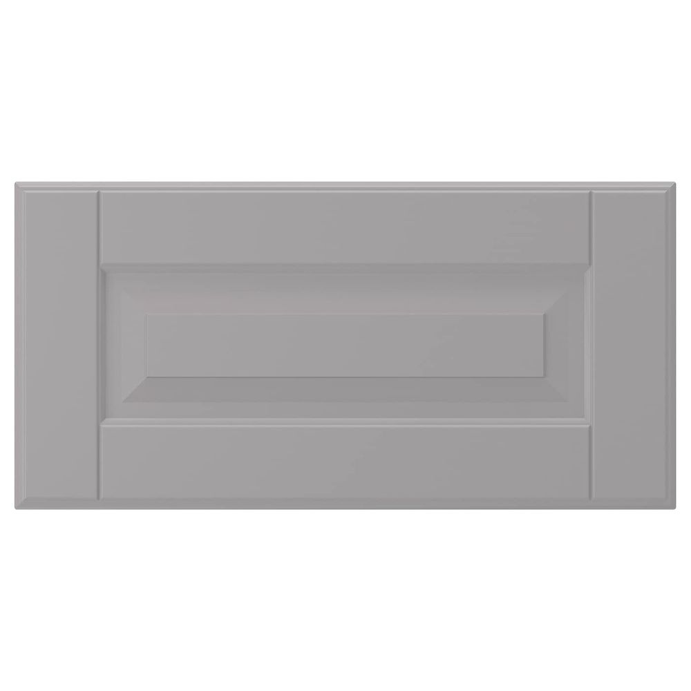 Фронтальная панель ящика, серый 40x20 см IKEA BODBYN БУДБИН 203.670.45 - фото 1