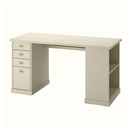 Письменный стол, бежевый 140x60 см IKEA VEBJÖRN ВЕБЬЁРН 204.608.40