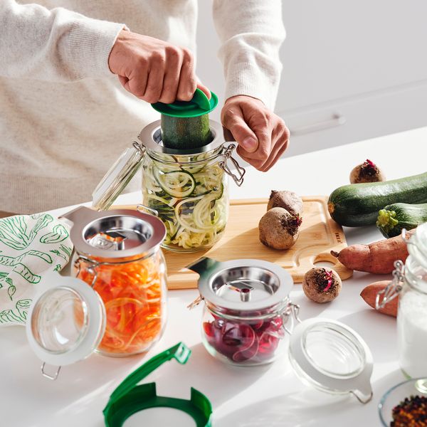 Ножи для овощей, 4 шт., нержавеющая сталь, зеленый IKEA TABBERAS 705.532.76 - схема-чертеж с размерами