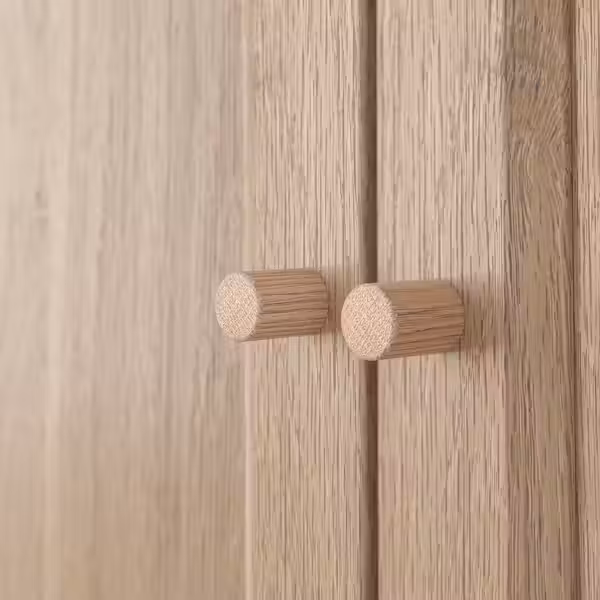 BILLY / OXBERG Стеллаж с дверцами/доп. модулем - под дуб 80x30x237 см - фото 5