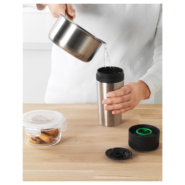 Дорожная кружка ЭФТЕРСОКТ, нержавеющ сталь (35 сл) - фото 2