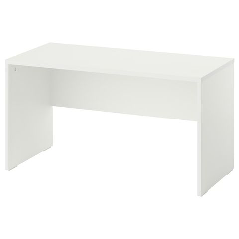 LASTARE Скамья - белый 90x42x48 см