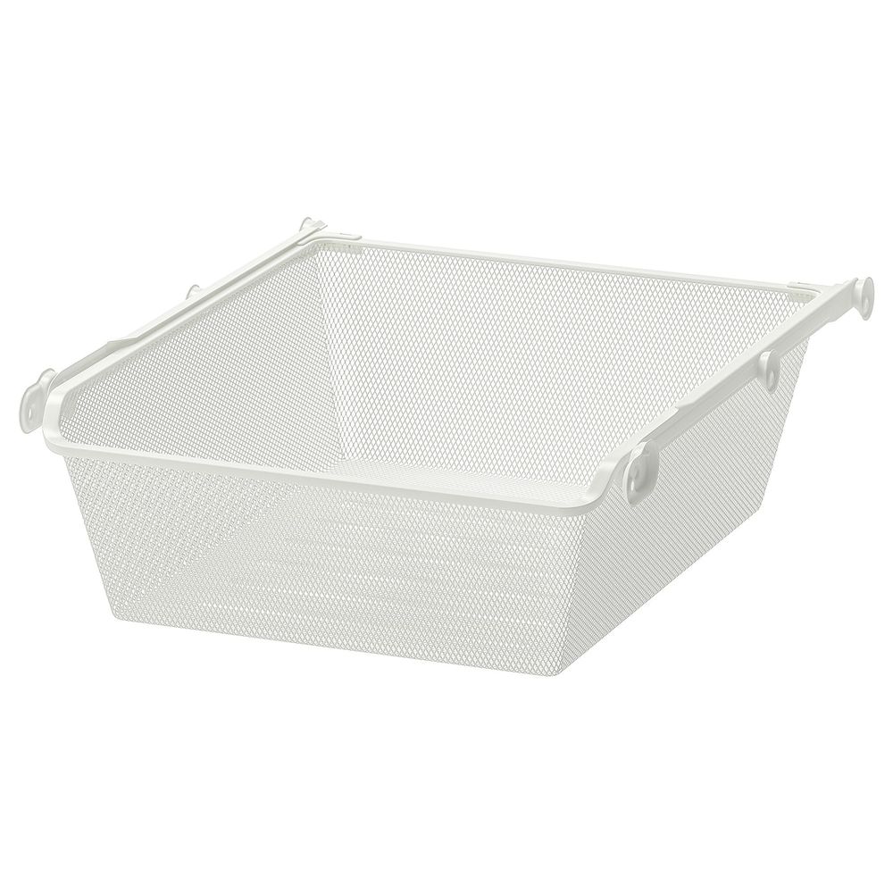 Сетчатая корзина с направляющими, белый 50x58 см IKEA KOMPLEMENT КОМПЛИМЕНТ 692.426.24 - фото 1