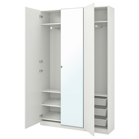 Гардероб, белый, Форсанд Викедаль, 150x38x236 см IKEA ПАКС 893.037.20