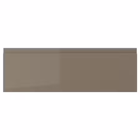 VOXTORP Фронтальная панель ящика - глянцевый темный серо-коричневый 60x20 см