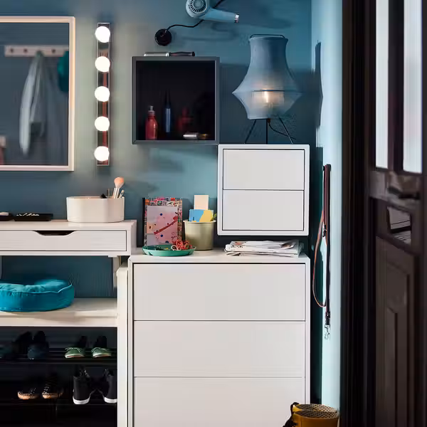 EKET Навесной шкаф с 2 ящиками - белый 35x35x35 см - фото 2