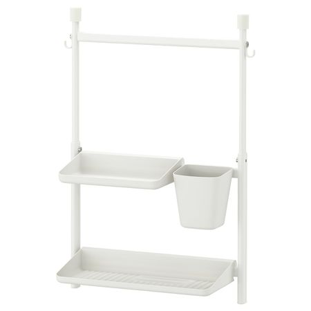 Комплект кухонных аксессуаров, без сверления/полка/сушилка/контейнер IKEA SUNNERSTA СУННЕРСТА 593.882.02