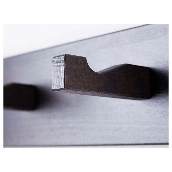 Вешалка 7-местная КУББИС, черно-коричневый - фото 2