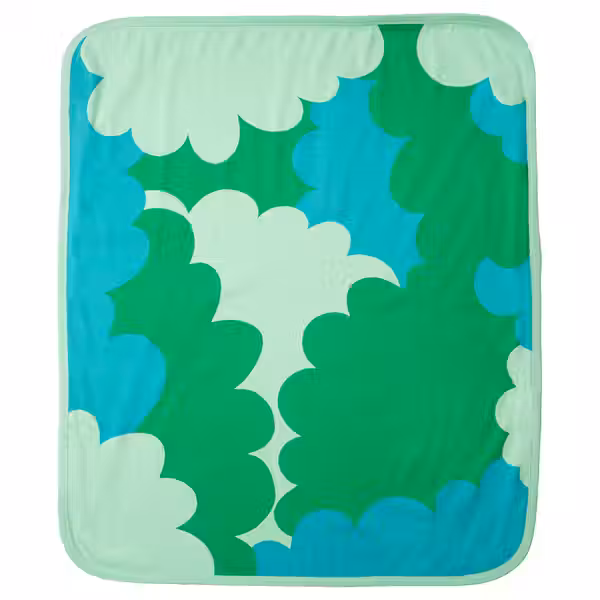 GRÖNFINK Детское одеяло - зеленый/орнамент «дерево» 80x100 см - фото 3