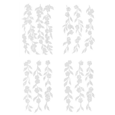 Декоративные наклейки КЛЭТТА, цветение