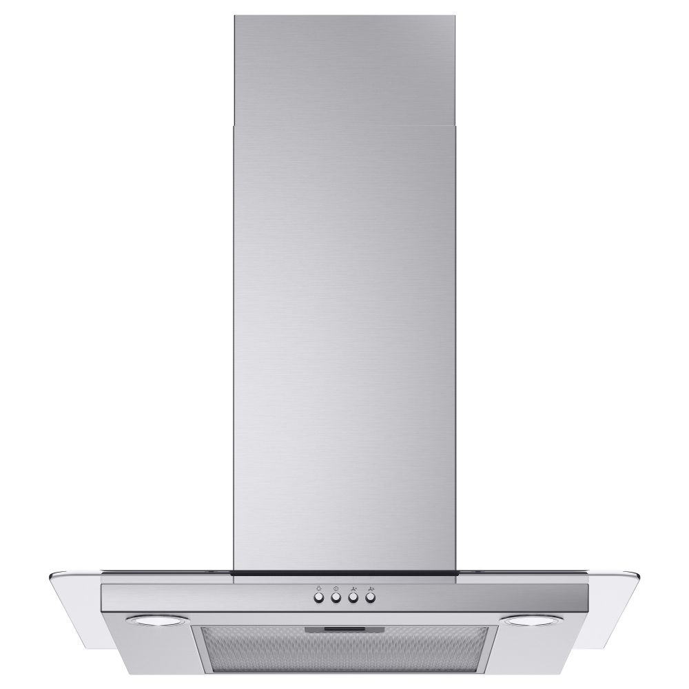 Колпак вытяжного шкафа стенного крепления ВИНДИГ, нержав сталь, стекло (60 см) - фото 1