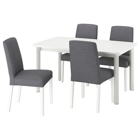 STRANDTORP / BERGMUND Стол и 4 стула