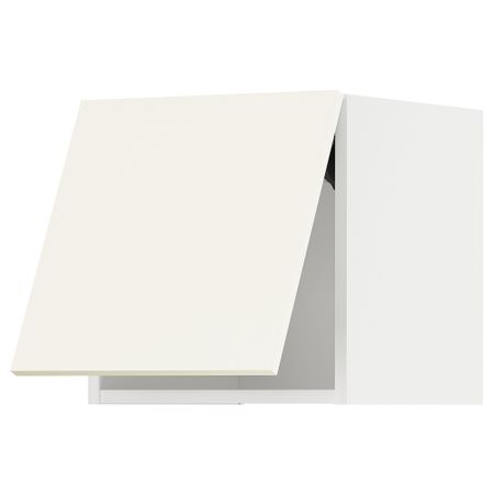 Навесной горизонтальный шкаф, белый, Vallstena белый, 40x40 см IKEA METOD МЕТОД 095.072.74