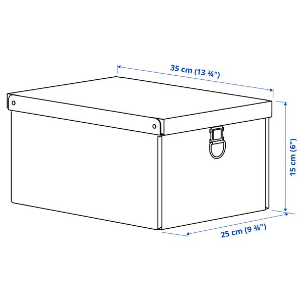 Упаковка 7 из 6 для IKEA - схема-чертеж с размерами