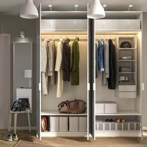 IKEA, дополнительный ракурс - схема-чертеж с размерами
