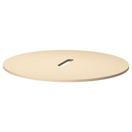 Столешница, 120 см, круглой формы, березовый шпон IKEA MITTZON 105.276.43