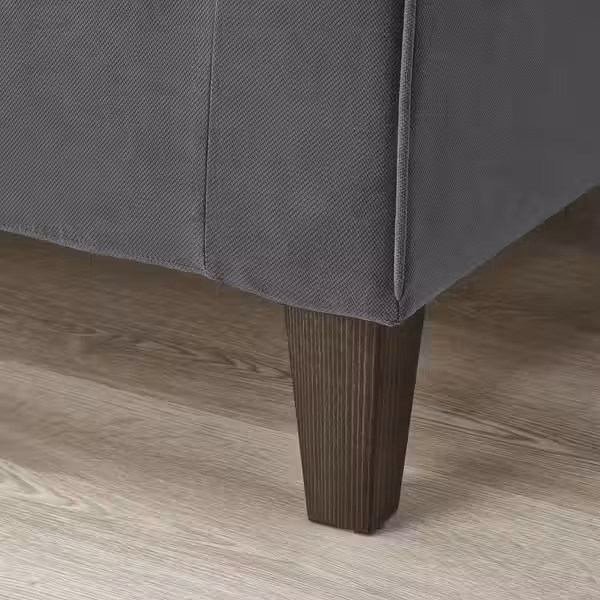 EKHOLMA 3-местный диван - Hakebo темно-серый - фото 5