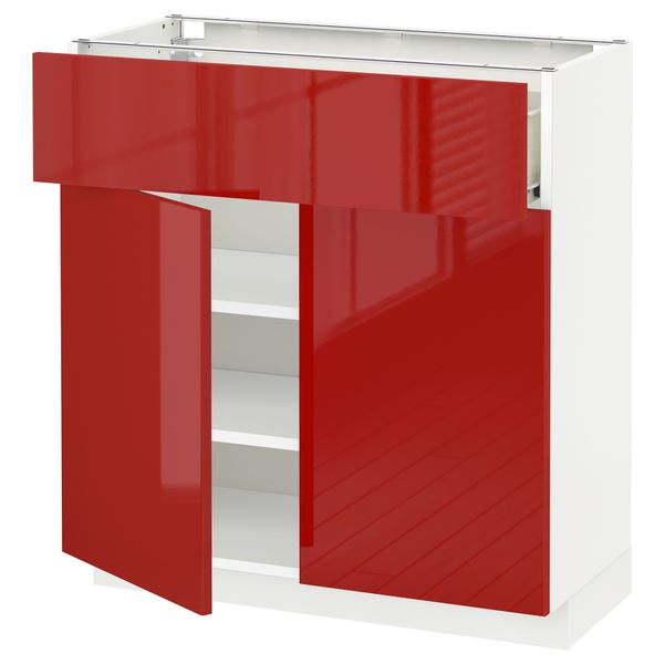 IKEA, вид спереди - схема-чертеж с размерами