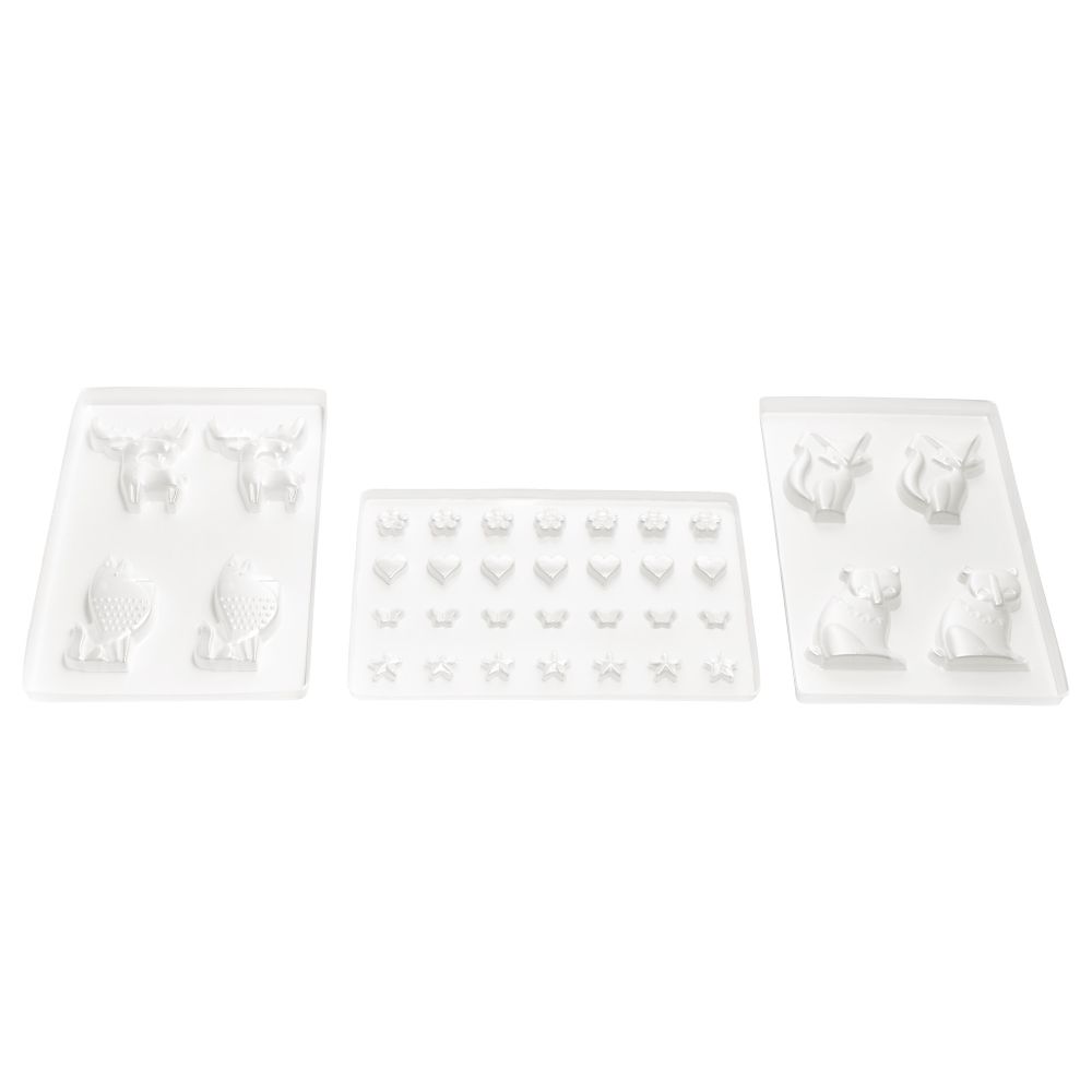 Формочки для шоколада БАКГЛАД, различные формы - фото 1