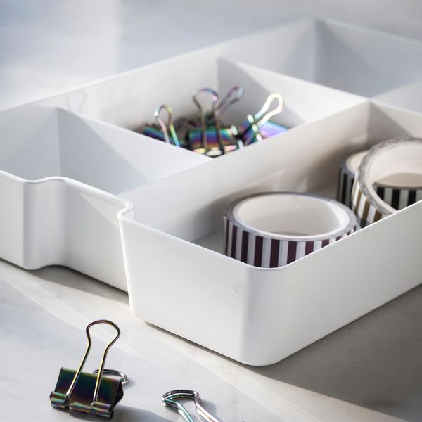 KUGGIS Вставка с 5 отделениями - белый - фото 2