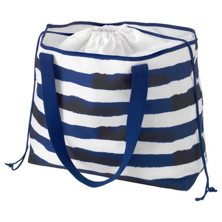 Сумка пляжная СОММАР 2016, синий, в полоску