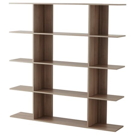 Стеллаж ХОРДА, серо-коричневый (155x155 см)