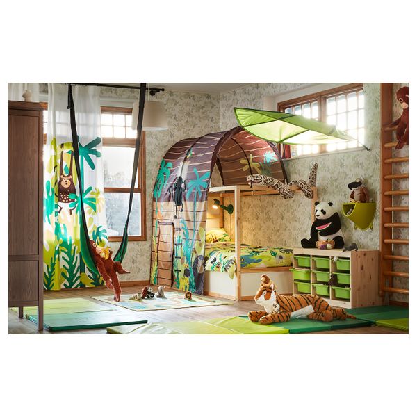 Кукла перчаточная, змея/тигровый питон IKEA DJUNGELSKOG ДЬЮНГЕЛЬСКОГ 004.028.51 - схема-чертеж с размерами