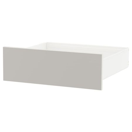 Ящик, белый, светло-серый 60x57x20 см IKEA СКАТВАЛЬ 492.418.09