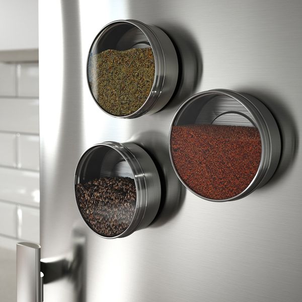 Контейнер, 10 см, нержавеющая сталь IKEA GRUNDTAL ГРУНДТАЛЬ 801.029.19 - фото 3