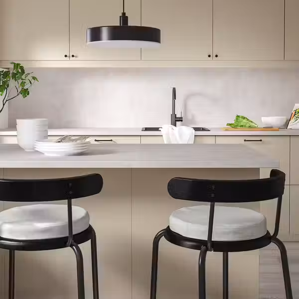 ÅKERVINDEFLY ОКЕРВИНДЕФЛЮ Подушка на стул - бежевый 38 см - фото 2