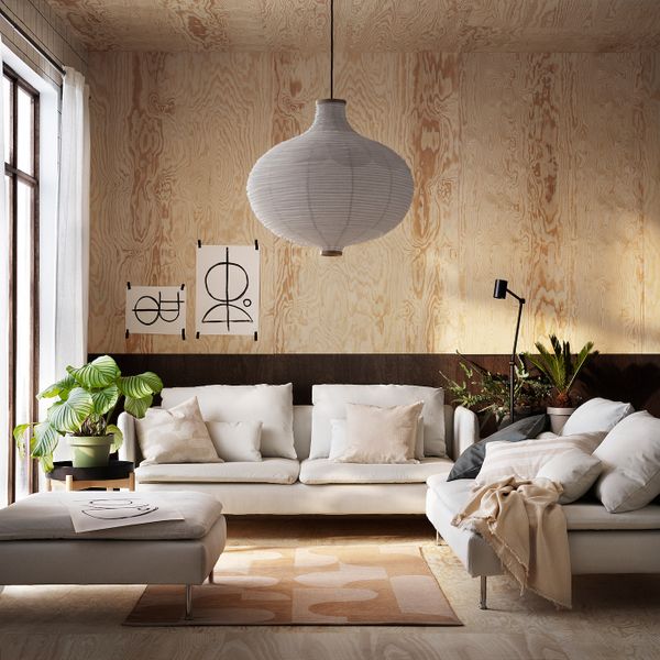 Ковер безворсовый, светло-коричневый 133x195 см IKEA RÖDASK РЁДАСК 304.876.22 - фото 4