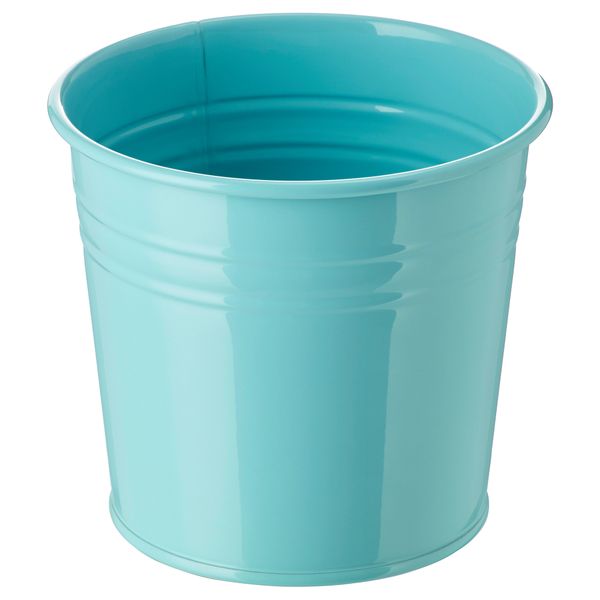 Кашпо СОККЕР, д/дома/улицы, бирюзовый - фото 1