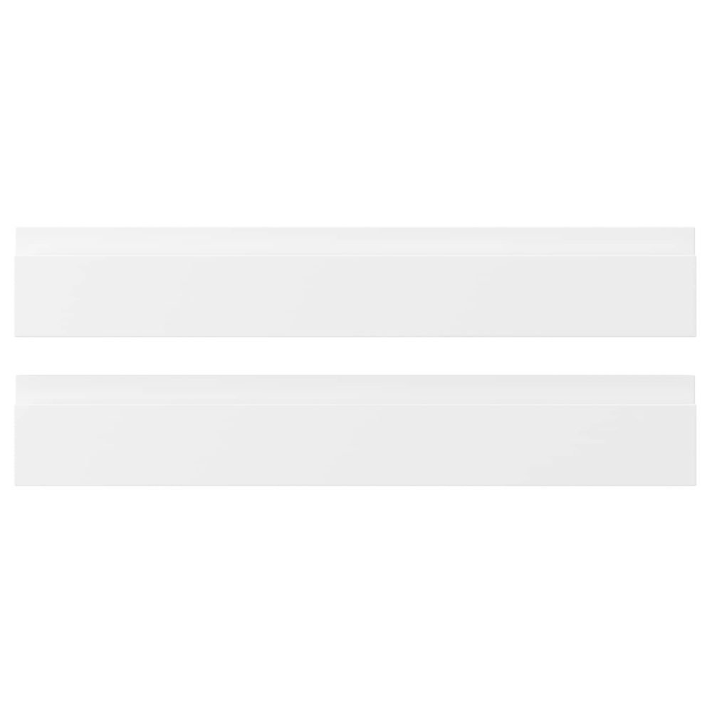Фронтальная панель ящика, матовый белый 60x10 см IKEA VOXTORP ВОКСТОРП 403.674.26 - фото 1
