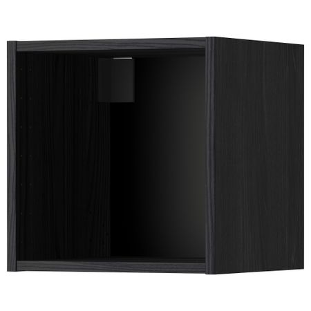 Каркас навесного шкафа, под дерево черный, 40x37x40 см IKEA METOD МЕТОД 302.055.52