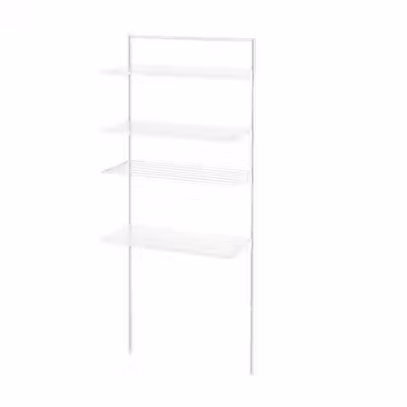 BOAXEL Комбинация для прачечной - белый/металлический 82x40x201 см