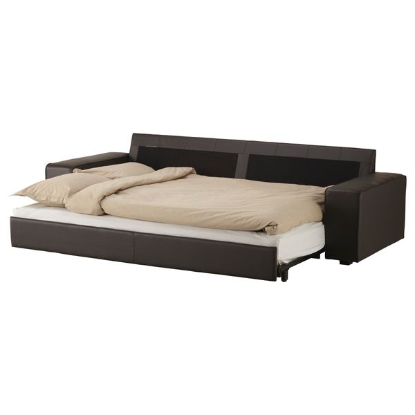 Диван-кровать 3-местный КИВИК, Гранн, Бумстад темно-коричневый - фото 3