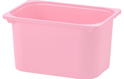 Контейнер, розовый 42x30x23 см IKEA ТРУФАСТ 903.660.33