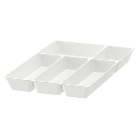 UPPDATERA Лоток для столовых приборов - белый 32x50 см