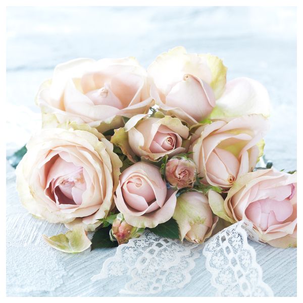 Формовая свеча, ароматическая, 3 шт КОРНИГ, Розовый сад, белый - схема-чертеж с размерами