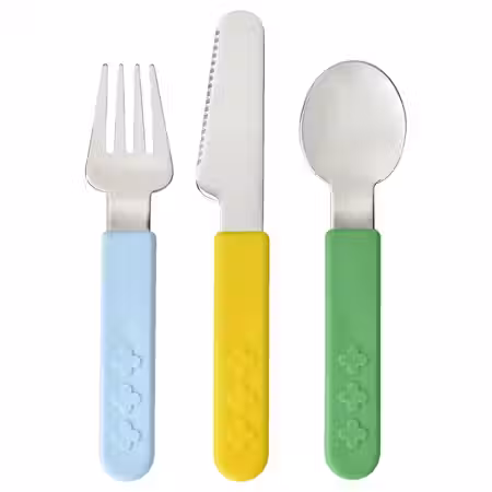 SMASKA Набор столовых приборов, 3 предм. - разные цвета