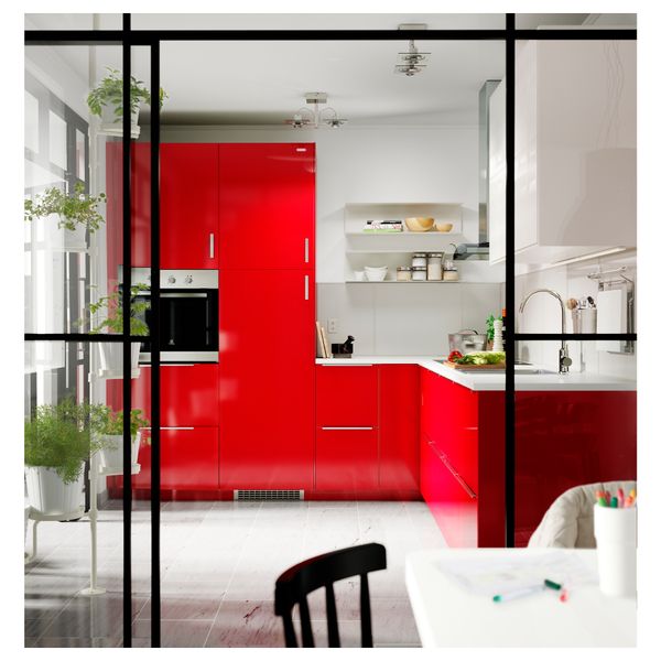 Дверь РИНГУЛЬТ, глянцевый красный - фото 3