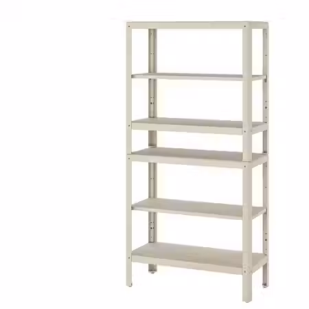 KOLBJÖRN Стеллаж д/дома/сада 80x35x162 см