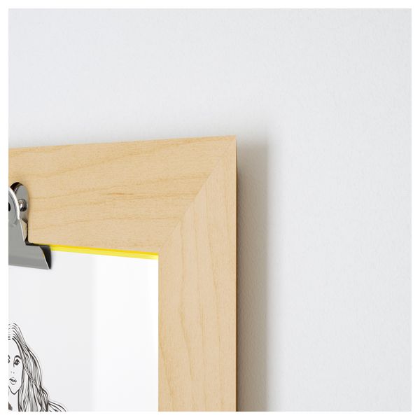 Картина БИАРУМ, под березу, желтый (31x39 см) - схема-чертеж с размерами