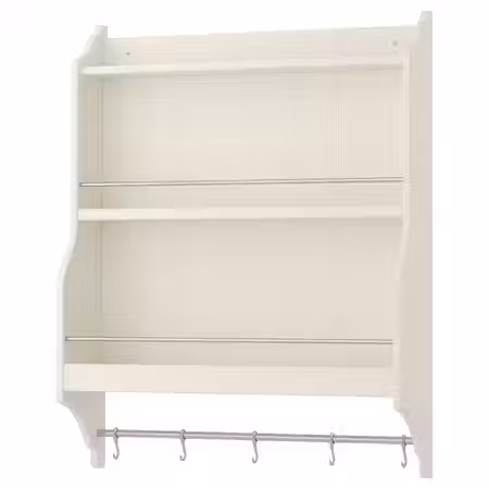 TORNVIKEN Полка для тарелок - белый с оттенком 80x100 см