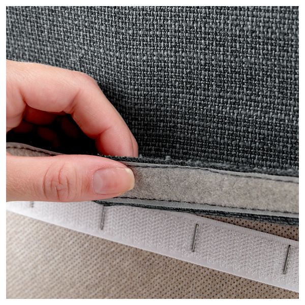 Спинка ВАЛЛЕНТУНА, Хилларед темно-серый (80x100 см) - схема-чертеж с размерами