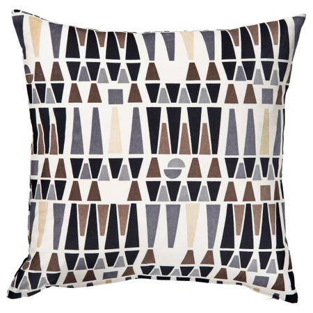 Подушка МАЛИСЕН, белый, бежевый (50x50 см)